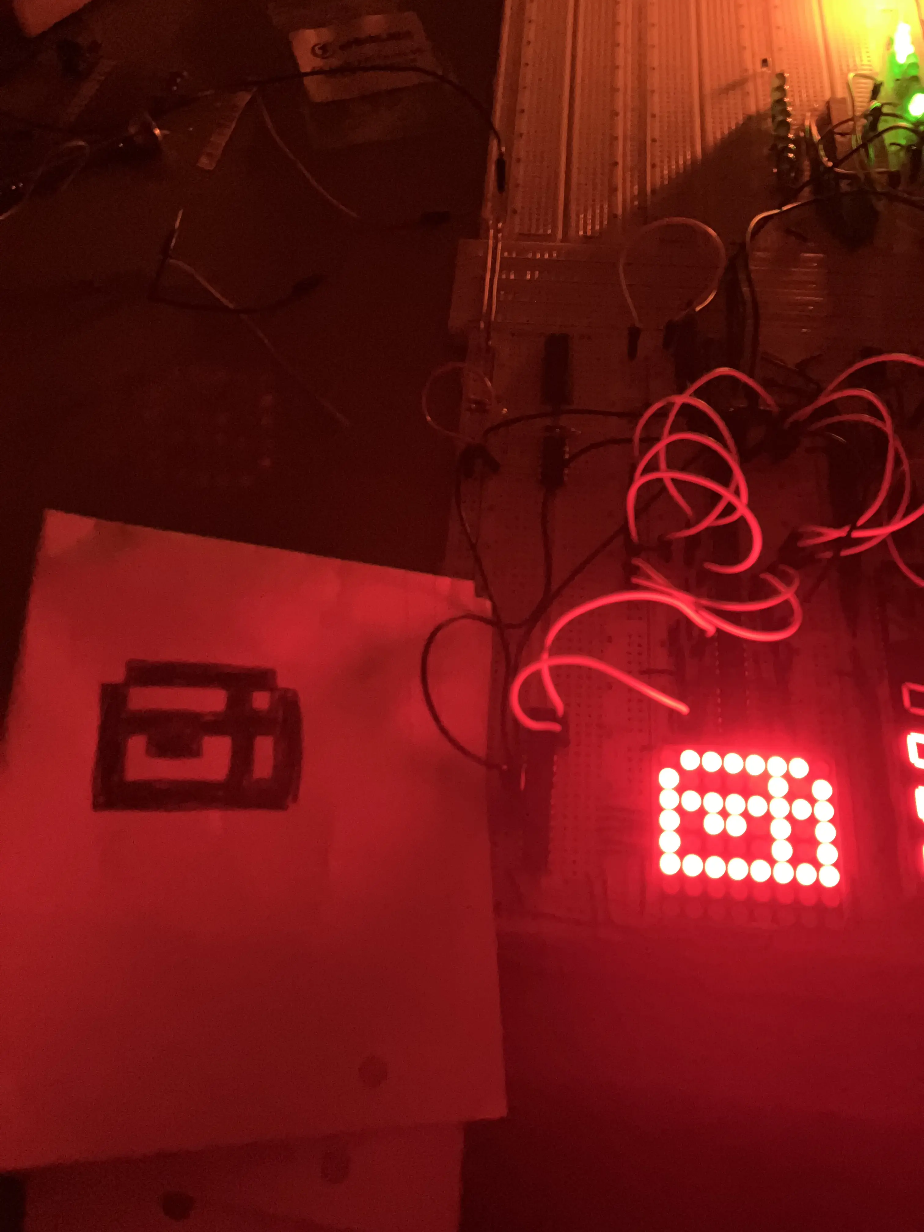 8x8 matrix displaying a chest